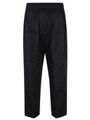 Liviana Conti Cotton Blend Cropped Trousers