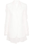 Sportmax Fashion Silk Single Breasted Jacket