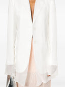 Sportmax Fashion Silk Single Breasted Jacket