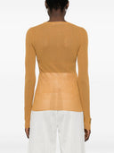 Max Mara V Necked Silk Top