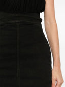 Rick Owens Denim Long Skirt