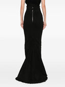 Rick Owens Denim Long Skirt