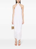 高大的Marmo Main Nina Fringed Long Dress