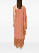Taller Marmo Main Spritz Fringed Long Dress