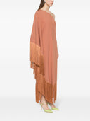 Taller Marmo Main Spritz Fringed Long Dress