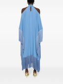 Taller Marmo Main Divina Fringed Crêpe Caftan