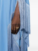 Taller Marmo Main Divina Fringed Crêpe Caftan