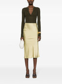 Max Mara V Necked Silk Top