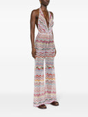Missoni Beachwear Pre Striped Long Jumpsuit