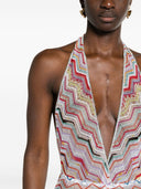 Missoni Beachwear Pre Striped Long Jumpsuit