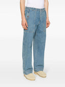 Maison Kitsune' Workwear Denim Cotton Jeans