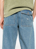 Maison Kitsune' Workwear Denim Cotton Jeans