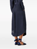 Emporio Armani Crepe Midi Skirt