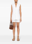Mmk Linen Blend Vest