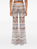 Missoni Beachwear Pre High Waisted Flared Trousers