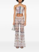 Missoni Beachwear Pre High Waisted Flared Trousers