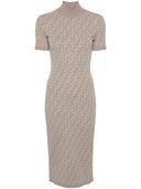 Fendi Ff Midi Dress