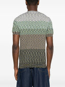 Missoni Tie Dye Print Cotton T -skjorte