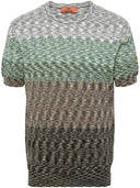 Missoni Tie Dye Print Cotton T -skjorte