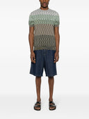 Missoni Tie Dye Print Cotton T -skjorte