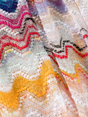 Missoni Beachwear Pre Zigzag Pattern Long Cover Up