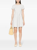 Emporio Armani Cotton Blend Mini Dress