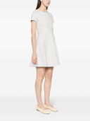 Emporio Armani Cotton Blend Mini Dress