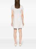 Emporio Armani Cotton Blend Mini Dress