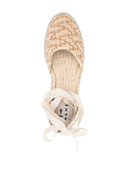 Manebi Flat Valenciana Zig Zag Raffia Espadrilles