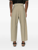 Lemaire Cotton Belted Carrot Trousers
