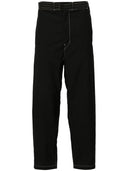 Lemaire Cotton Belted Carrot Trousers