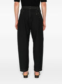 Lemaire Cotton Belted Carrot Trousers