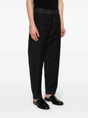 Lemaire Cotton Belted Carrot Trousers