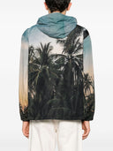 Emporio Armani Printed Nylon Blouson Jacket