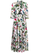 Samantha Sung Floral Print Long Dress