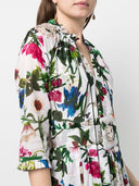 Samantha Sung Floral Print Long Dress