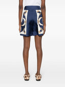 Bally Printed Silk Trousers