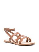 Manebi Gladiator Leather Sandals