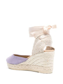 Manebi Hamptons Suede Low Wedge Espadrilles