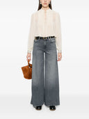 Mother Wide Leg Denim Jeans