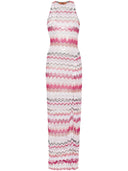 Missoni Beachwear Pre Zigzag Pattern Long Cover Up