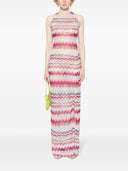 Missoni Beachwear Pre Zigzag Pattern Long Cover Up