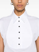 Dolce & Gabbana Sleeveless Cotton Shirt Top