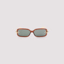 Bottega Veneta Knot Rectangular Sunglasses