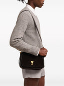 Ami Paris Paname Leather Shoulder Bag