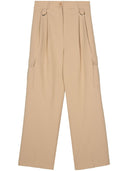 Semicouture Lauren Wide Leg Trousers