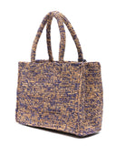 Manebi Sunset Small Raffia Tote Bag