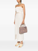 Manebi Sunset Small Raffia Tote Bag