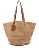 Manebi Basket Raffia Tote Bag