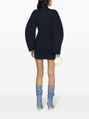 The Attico Fleece Mini Dress